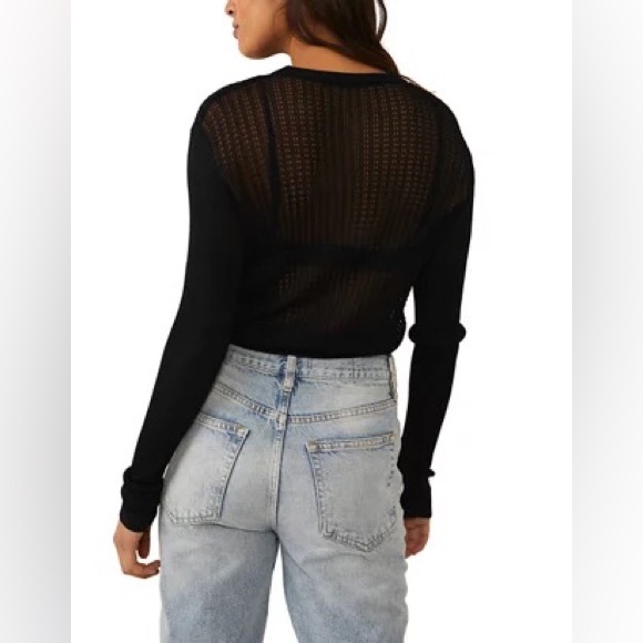 NWT FREE PEOPLE H2O CREW PULLOVER MEDIUM - Picture 3 of 5